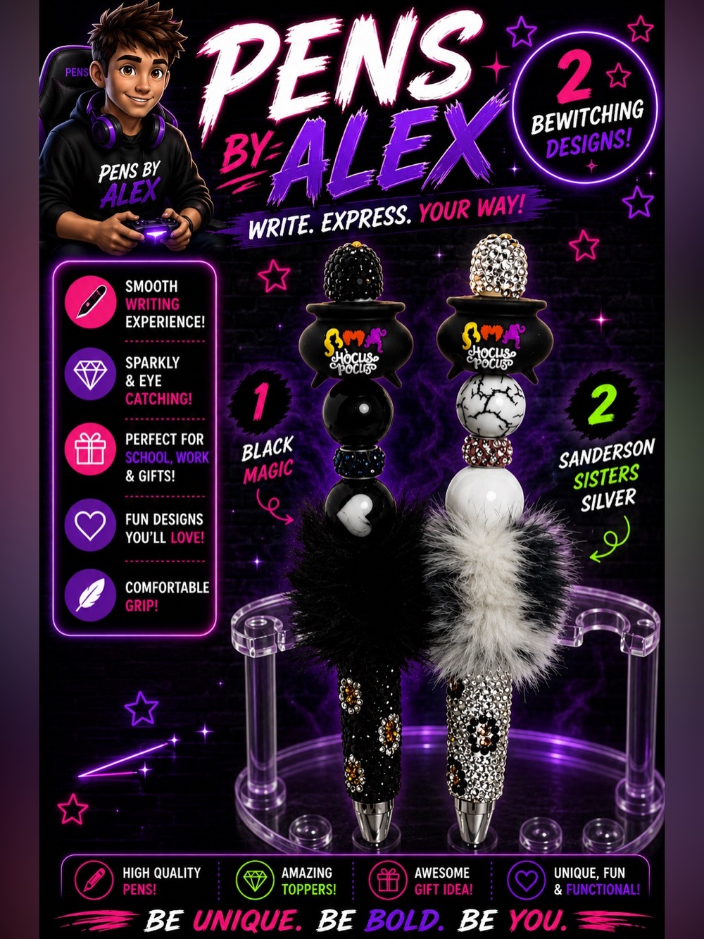 Pens By Alex - Hocus Pocus Pens